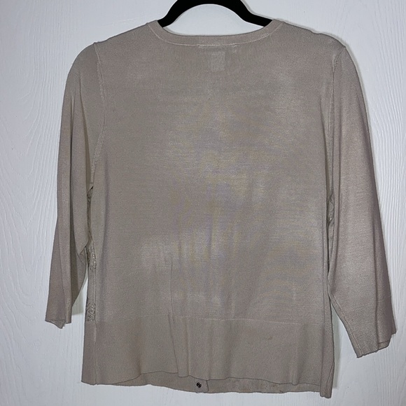 White House Black Market Embellished Cardigan Sweater - Picture 8 of 11